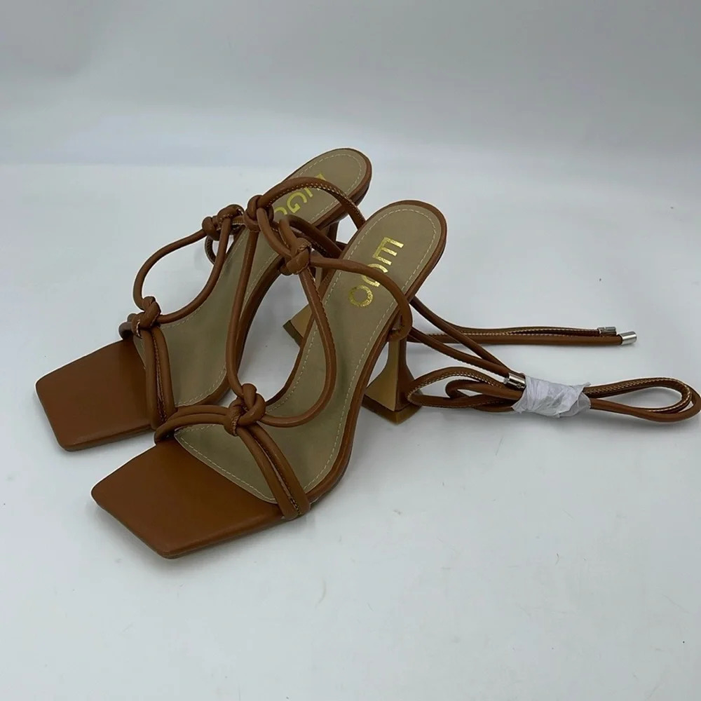 NEVER WORN EGO lace up heels